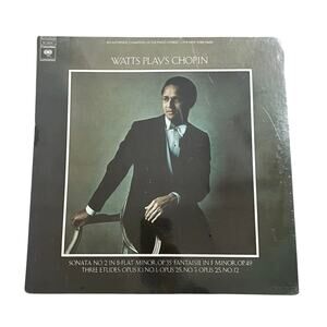 Watts Plays Chopin LP Vinyl Record NEW SEALED 1973 Classical Columbia Masterwork